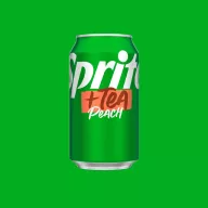   Sprite + Tea Peach USA - szénsavas amerikai üdítőital 355 ml