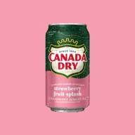   Canada Dry Strawberry Fruit Splash USA - szénsavas amerikai üdítőital 355 ml