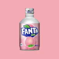   Fanta White Peach JP - fehér barack ízű szénsavas üdítőital 300 ml