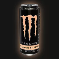   TAURINOS Monster Reserve Peaches N' Creme - szénsavas amerikai energiaital 473 ml