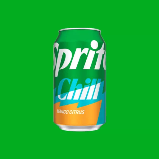 Sprite Chill Mango Citrus USA  - különleges limitált amerikai szénsavas üdítőital 355 ml