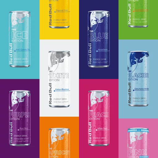 TAURINOS Red Bull The Spring Edition: Cherry Sakura SUGARFREE - japán cseresznye ízű cukormentes energiaital 250 ml