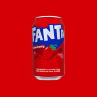   Fanta Strawberry USA - eper ízű szénsavas amerikai üdítőital 355 ml