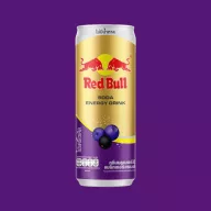   Red Bull Soda: Blackcurrant and Raspberry - feketeribizli és málna ízű cukormentes energiaital 250 ml