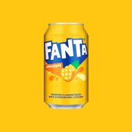   Fanta Pineapple USA - ananász ízű szénsavas amerikai üdítőital 355 ml