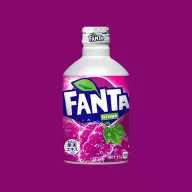   Fanta Grape Japan Edition - alumínium palackos szőlő ízű szénsavas üdítőital 300 ml